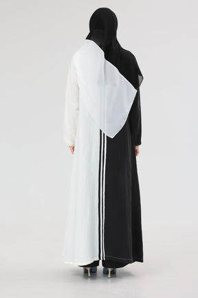 Monochrome Blazer Abaya