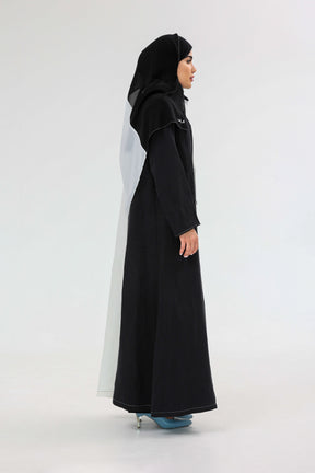 Monochrome Blazer Abaya