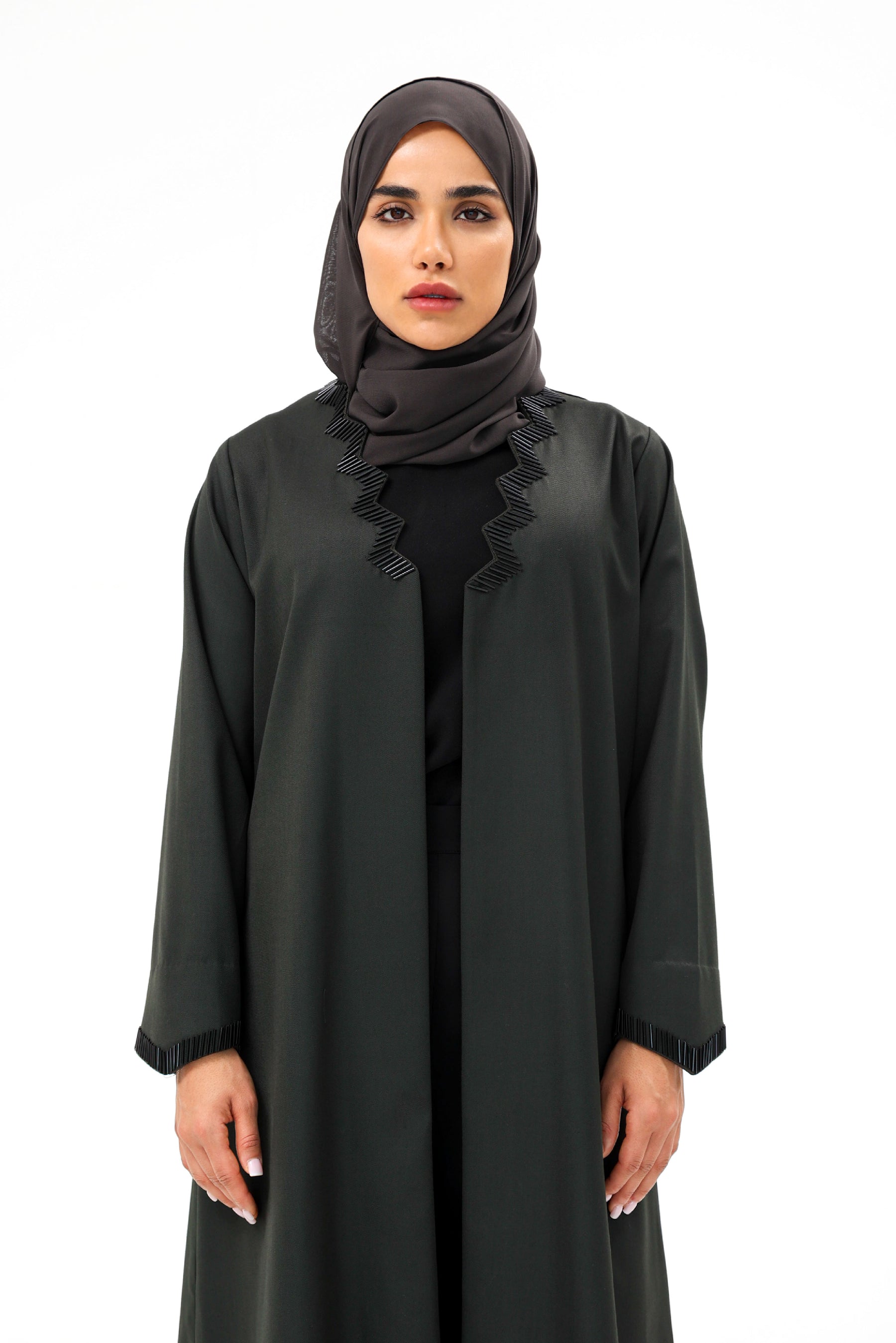 Zigzag Abaya