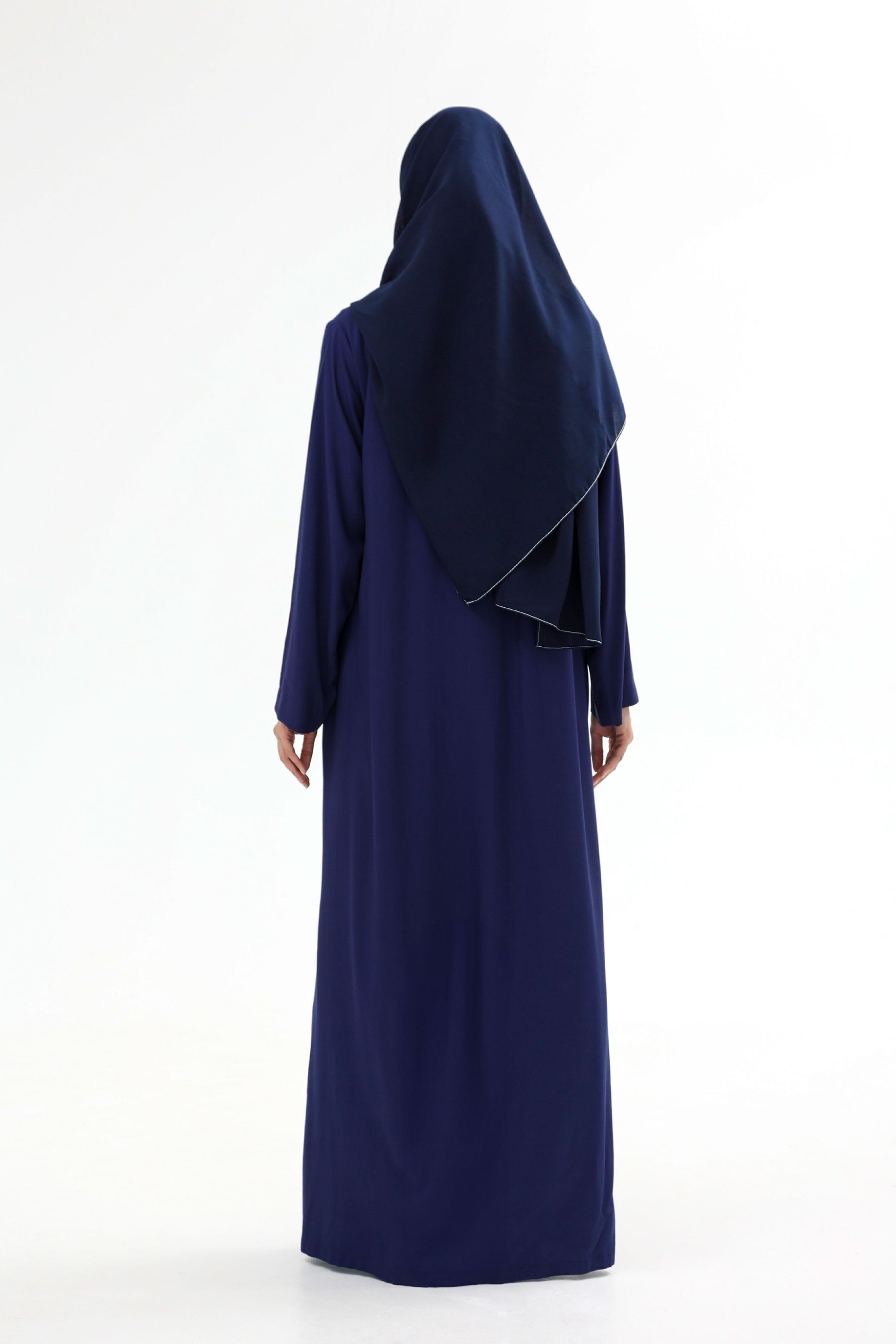 Shawl Abaya with Al-Qatt Al-Asiri