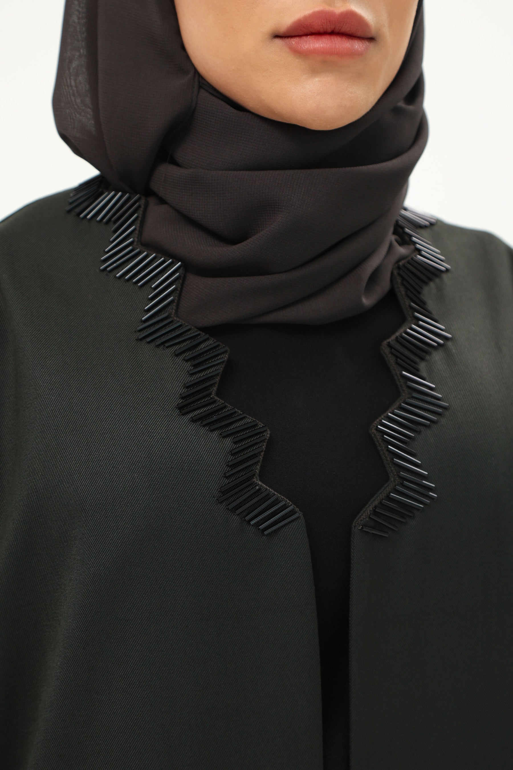 Zigzag Abaya