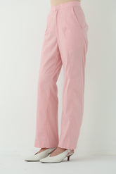 High-Waisted Pink Pants