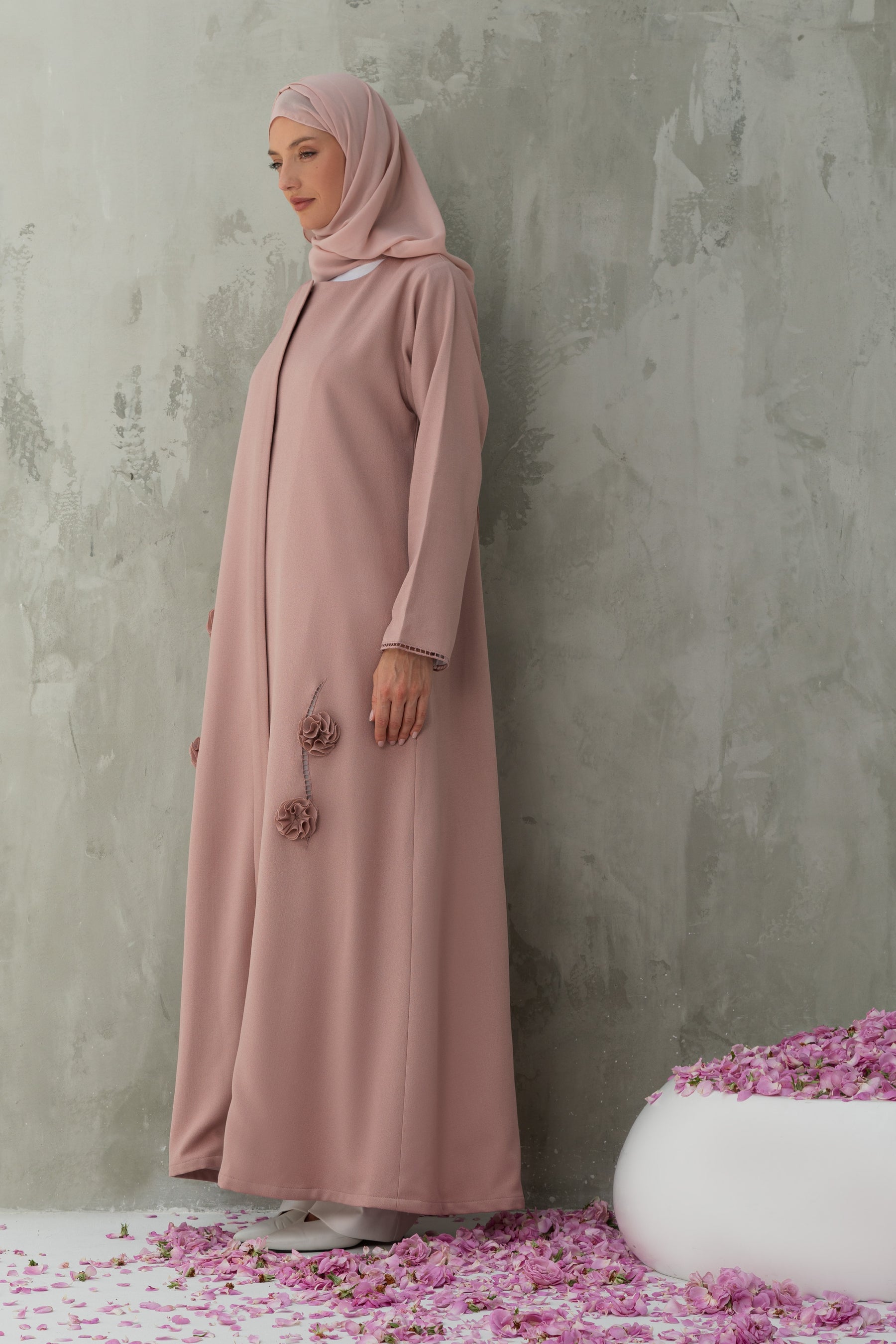 Al-Taif Floral Abaya