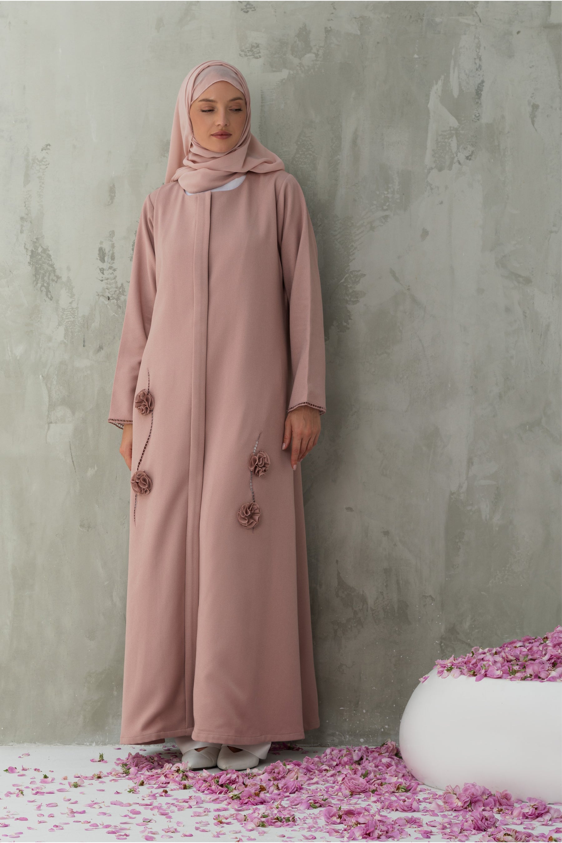 Al-Taif Floral Abaya