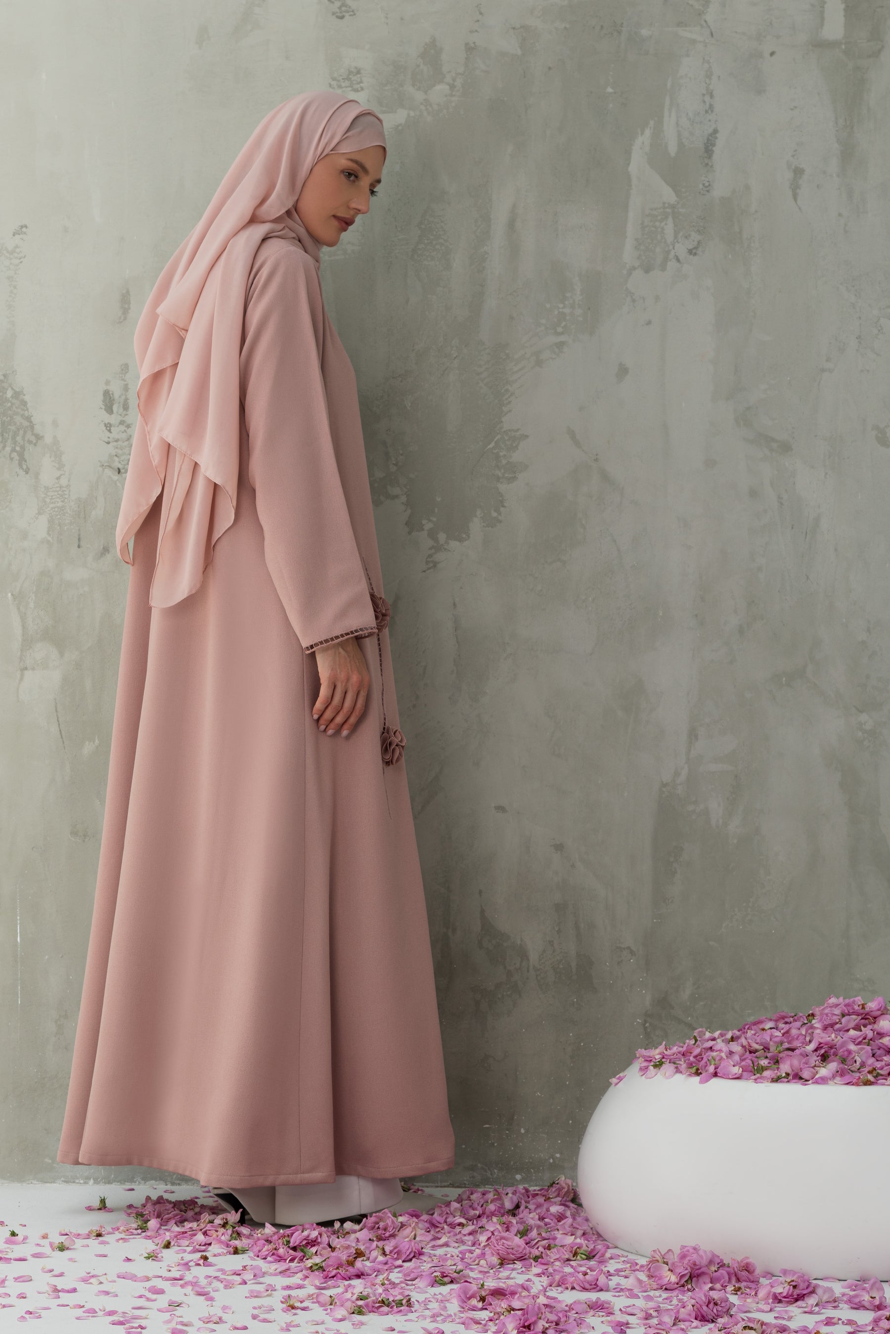 Al-Taif Floral Abaya