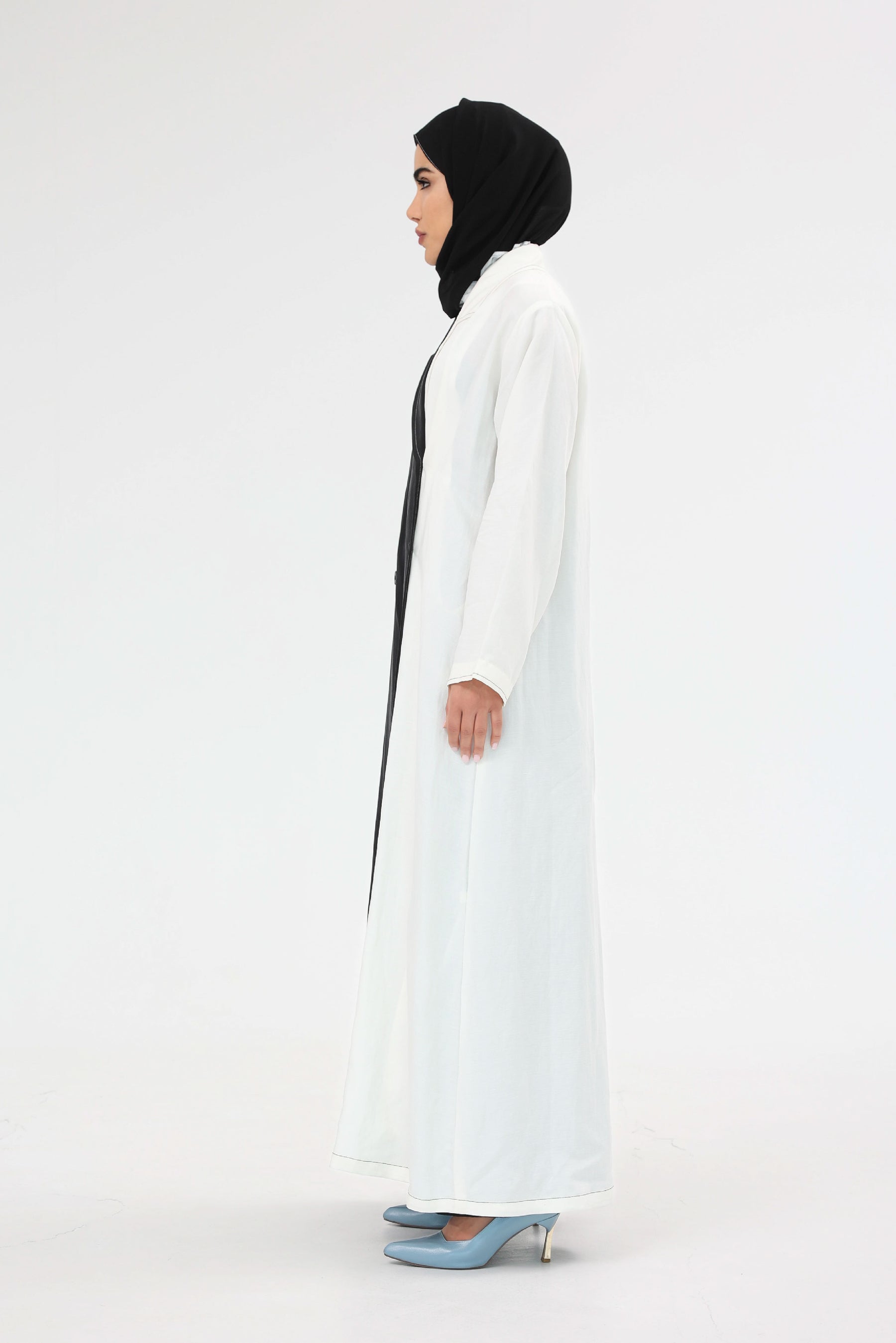 Monochrome Blazer Abaya