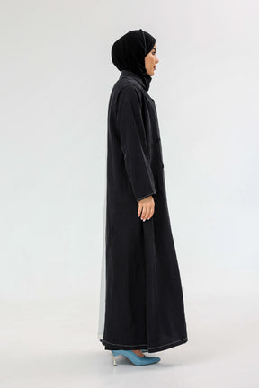 Monochrome Blazer Abaya