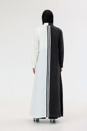 Monochrome Blazer Abaya