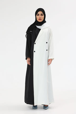 Monochrome Blazer Abaya